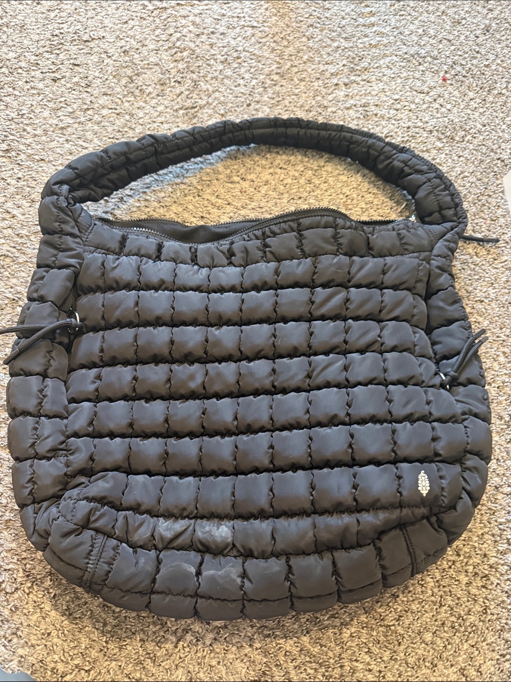 Black free people tote bag